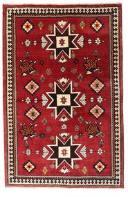 Alfombra Oriental Gashgai 127X197 Rojo Oscuro/Beige (Lana, Persia/Irán)