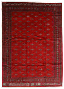 Pakistan Buchara 2Ply Teppich 272X375 Dunkelrot/Rot Großer Wolle, Pakistan Carpetvista