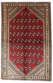 Ghashghai Teppe 146X228 Brun/Rød Ull, Persia/Iran Carpetvista