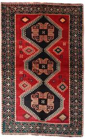148X234 Shiraz Matta Orientalisk Brun/Röd (Ull, Persien/Iran) Carpetvista