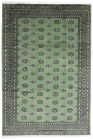 Pakistan Buchara 2Ply Teppich 246X358 Grün/Grau Wolle, Pakistan Carpetvista