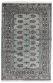 絨毯 パキスタン ブハラ 2Ply 136X210 グレー/ダークグレー (ウール, パキスタン)