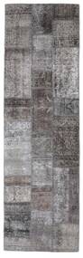  Patchwork - Persien/Iran 76X252 Persian Wool Rug Grey/Dark Grey Small Carpetvista