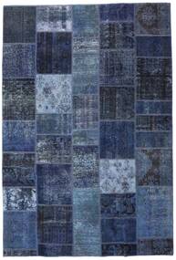 絨毯 ペルシャ Patchwork - Persien/Iran 200X295 ダークブルー/ブルー (ウール, ペルシャ/イラン)