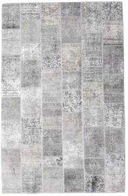 絨毯 Patchwork - Persien/Iran 196X301 ライトグレー/グレー (ウール, ペルシャ/イラン)