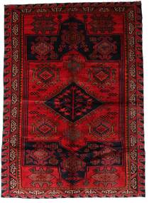 176X246 Lori Teppe Orientalsk Mørk Rød/Rød (Ull, Persia/Iran) Carpetvista
