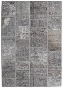 140X200 絨毯 Patchwork - Persien/Iran モダン グレー (ウール, ペルシャ/イラン) Carpetvista