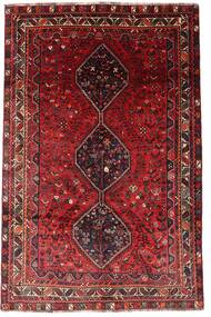  183X278 Shiraz Teppe Mørk Rød/Rød Persia/Iran Carpetvista