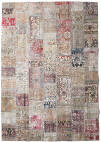  Persischer Patchwork - Persien/Iran Teppich 250X355 Beige/Braun Großer (Wolle, Persien/Iran)
