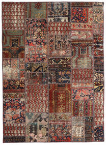  Perzisch Patchwork - Persien/Iran 144X201 Donkerrood/Rood Carpetvista