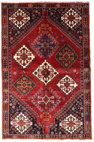絨毯 オリエンタル カシュガイ 155X239 ダークレッド/レッド (ウール, ペルシャ/イラン)