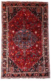 158X253 Ghashghai Tæppe Orientalsk Mørkerød/Rød (Uld, Persien/Iran) Carpetvista