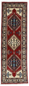 絨毯 ペルシャ アルデビル 67X204 廊下 カーペット ダークレッド/茶色 (ウール, ペルシャ/イラン)