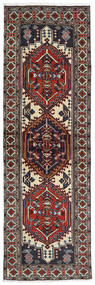  Persischer Ardebil Teppich 64X201 Läufer Rot/Dunkelrot (Wolle, Persien/Iran)