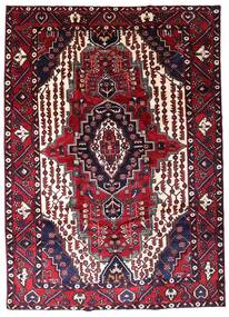 絨毯 ロリ 217X303 レッド/ダークピンク (ウール, ペルシャ/イラン)