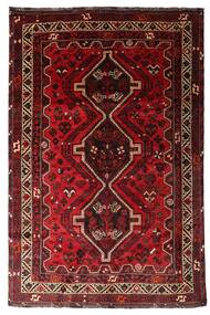 Shiraz Matta 170X259 Mörkröd/Röd Ull, Persien/Iran Carpetvista
