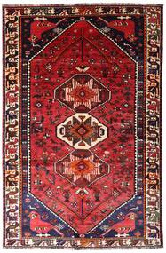  165X250 Medaillon Shiraz Teppich Wolle, Carpetvista