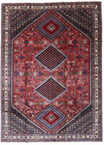  205X280 Yalameh Teppich Rot/Dunkelrosa Persien/Iran Carpetvista