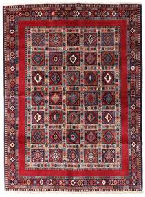  Yalameh Teppich 168X228 Persischer Wollteppich Rot/Dunkelrot Carpetvista