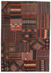  Tekkeh Kilim Rug 139X201 Persian Wool Brown/Red Small Carpetvista