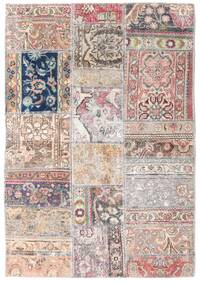  Persischer Patchwork - Persien/Iran Teppich 109X157 Beige/Orange (Wolle, Persien/Iran)