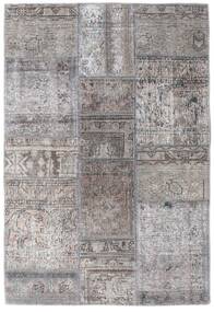  Patchwork - Persien/Iran 105X159 Persa Tapete Lã Cinzento/Bege Pequeno Carpetvista