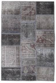 絨毯 Patchwork - Persien/Iran 104X155 グレー/ダークグレー (ウール, ペルシャ/イラン)