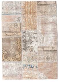107X152 絨毯 Patchwork - Persien/Iran モダン ベージュ/オレンジ (ウール, ペルシャ/イラン) Carpetvista