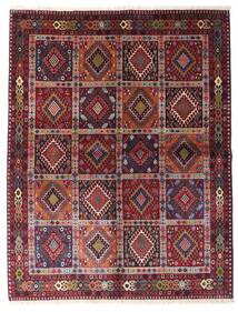 Yalameh Rug 151X195 Red/Dark Red Wool, Persia/Iran Carpetvista