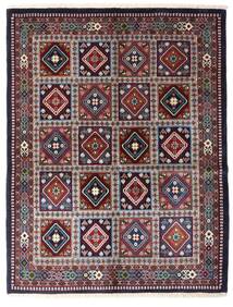 152X196 絨毯 ヤラメー オリエンタル レッド/ダークピンク (ウール, ペルシャ/イラン) Carpetvista
