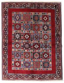 152X200 絨毯 オリエンタル ヤラメー レッド/ダークレッド (ウール, ペルシャ/イラン) Carpetvista