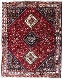  Yalameh Rug 152X193 Persian Wool Dark Red/Red Small Carpetvista
