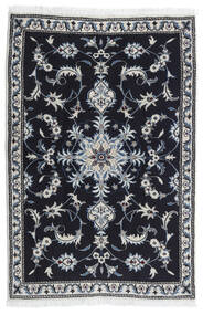 絨毯 オリエンタル ナイン 89X134 ブラック/グレー (ウール, ペルシャ/イラン)