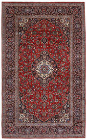 250X405 Dywan Orientalny Keszan Czerwony/Ciemnoczerwony Duży (Wełna, Persja/Iran) Carpetvista
