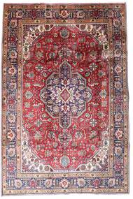  Persialainen Tabriz Matot 200X298 Punainen/Tummanpunainen Carpetvista