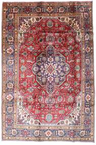  Tabriz Rug 198X298 Persian Wool Red/Dark Red Carpetvista