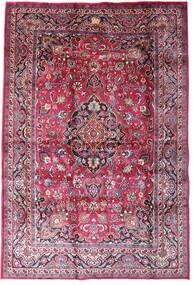 Tapete Mashad 198X290 Vermelho/Rosa Escuro (Lã, Pérsia/Irão)