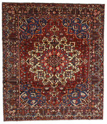 Koberec Perský Bakhtiar 310X358 Tmavě Červená/Červená Velký (Vlna, Persie/Írán)