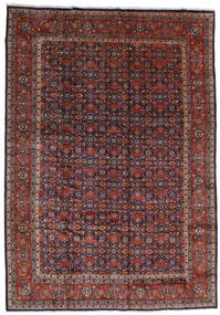  Oosters Mahal Vloerkleed 267X378 Rood/Donker Roze Groot Wol, Perzië/Iran Carpetvista