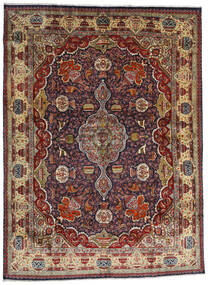 294X396 Dywan Orientalny Kashmar Czerwony/Pomarańczowy Duży (Wełna, Persja/Iran) Carpetvista