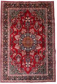 Tapete Mashad 209X301 Vermelho/Vermelho Escuro (Lã, Pérsia/Irão)