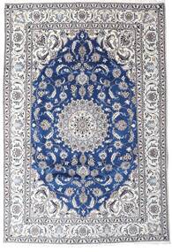 201X293 絨毯 ナイン オリエンタル グレー/ライトグレー (ウール, ペルシャ/イラン) Carpetvista