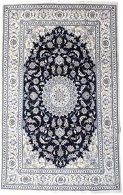  Orientalsk Nain Tæppe 197X313 Grå/Lysegrå Uld, Persien/Iran Carpetvista