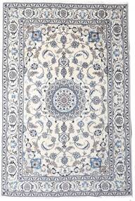  Orientalischer Nain Teppich 189X283 Hellgrau/Grau Wolle, Persien/Iran Carpetvista