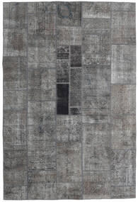 200X297 絨毯 Patchwork - Persien/Iran モダン グレー/ダークグレー (ウール, ペルシャ/イラン) Carpetvista