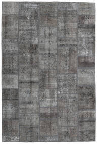 200X300 絨毯 パッチワーク モダン グレー/ダークグレー (ウール, ペルシャ/イラン) Carpetvista