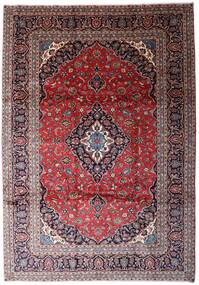 241X350 Keshan Matta Orientalisk Röd/Mörkröd (Ull, Persien/Iran) Carpetvista