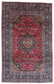 絨毯 マシュハド 196X314 レッド/グレー (ウール, ペルシャ/イラン)