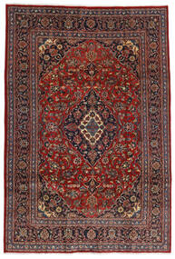  Persisk Mashad Teppe 200X292 Mørk Rød/Rød (Ull, Persia/Iran)