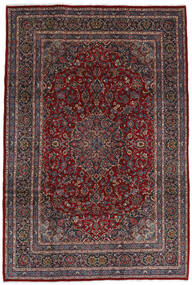 Tapete Oriental Mashad 210X310 Vermelho Escuro/Vermelho (Lã, Pérsia/Irão)
